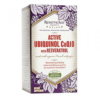 Active Ubiquinol CoQ10 With Resver