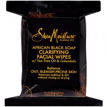 African Black Soap Clarifying Facial Wipes