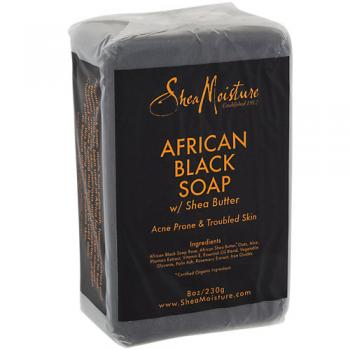 African Black Soap with Shea Butter