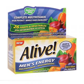 Alive Mens Energy Multivitamin High Potency