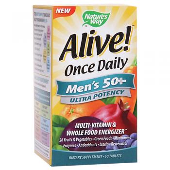 Alive Once Daily Mens 50+ Ultra Potency