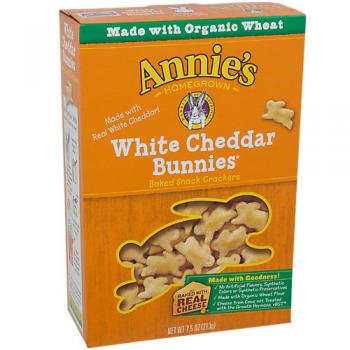 All Natural Baked Snack Crackers White Cheddar