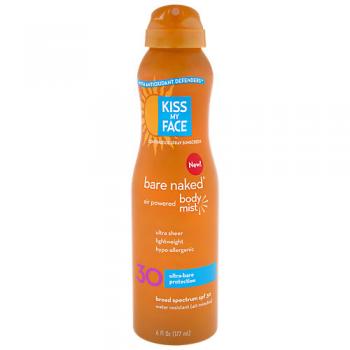 Bare Naked Body Mist SPF 30 Continuous Spray