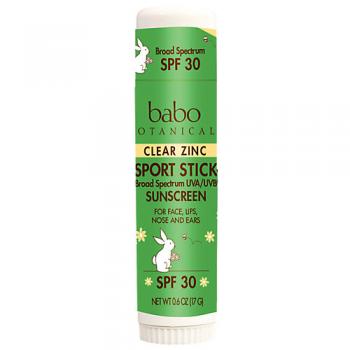 Clear Zinc Sport Stick Broad Spectrum Sunscreen