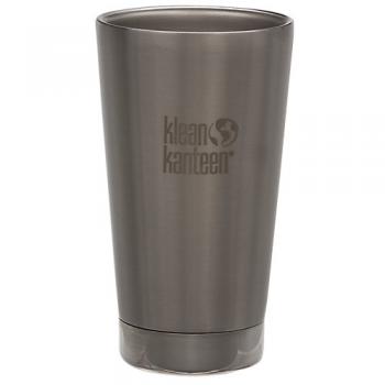 Insulated Pint Cup Brushed Stainless