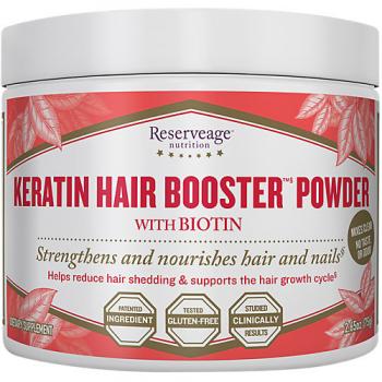 Keratin Hair Booster Powder with Biotin