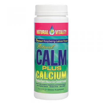 Natural Calm Plus Calcium Respberry Lemon