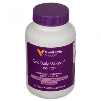 One Daily Womens No Iron Multi