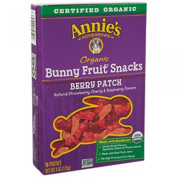 Organic Bunny Fruit Snacks Berry