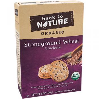 Organic Stoneground Wheat Crackers