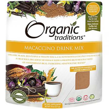 Organic Traditions Macaccino Drink Mix