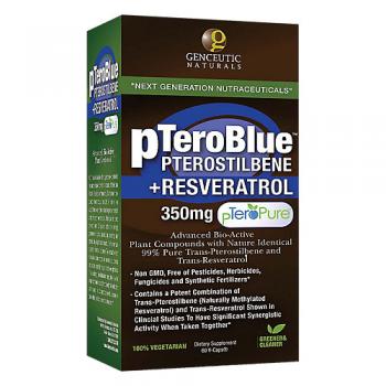 pTeroBlue Pterostilbene + Resveratr