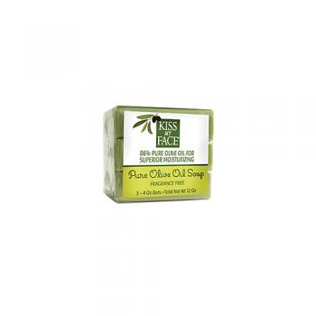 Pure Olive Oil Soap Fragrance Free 3pk.