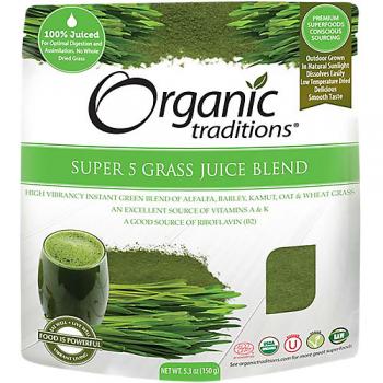 Super 5 Grass Juice Blend