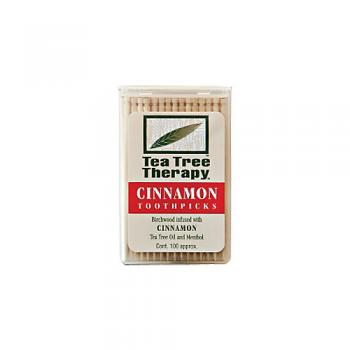 TEA TREE TOOTH PICKS CINNAMON