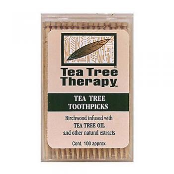 TEA TREE TOOTH PICKS MINT