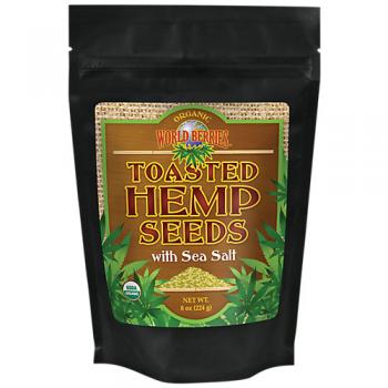 Toasted Hemp Seeds With Sea Salt