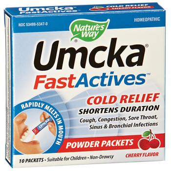 Umcka Fastactives Cold Relief Cherry