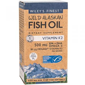 Wild Alaskan Fish Oil with K2