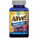 ALIVE Mens 50+ Gummy Vitamins