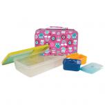Girls Bento Bag With Lunch Pak Carrier