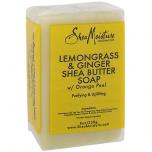Lemongrass and Ginger Shea Butter Soap with Orange
